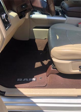 After Car carpet cleaning